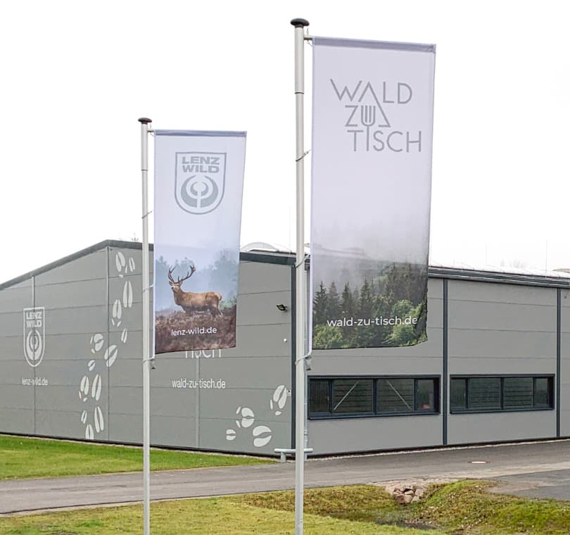 Gebäude des Wildhandels Lenz Wild GmbH
